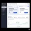 desktop preview of analytics dashboard displaying performance metrics of A/B tests