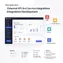 desktop view showing integration status interface with smooth animation and real-time updates