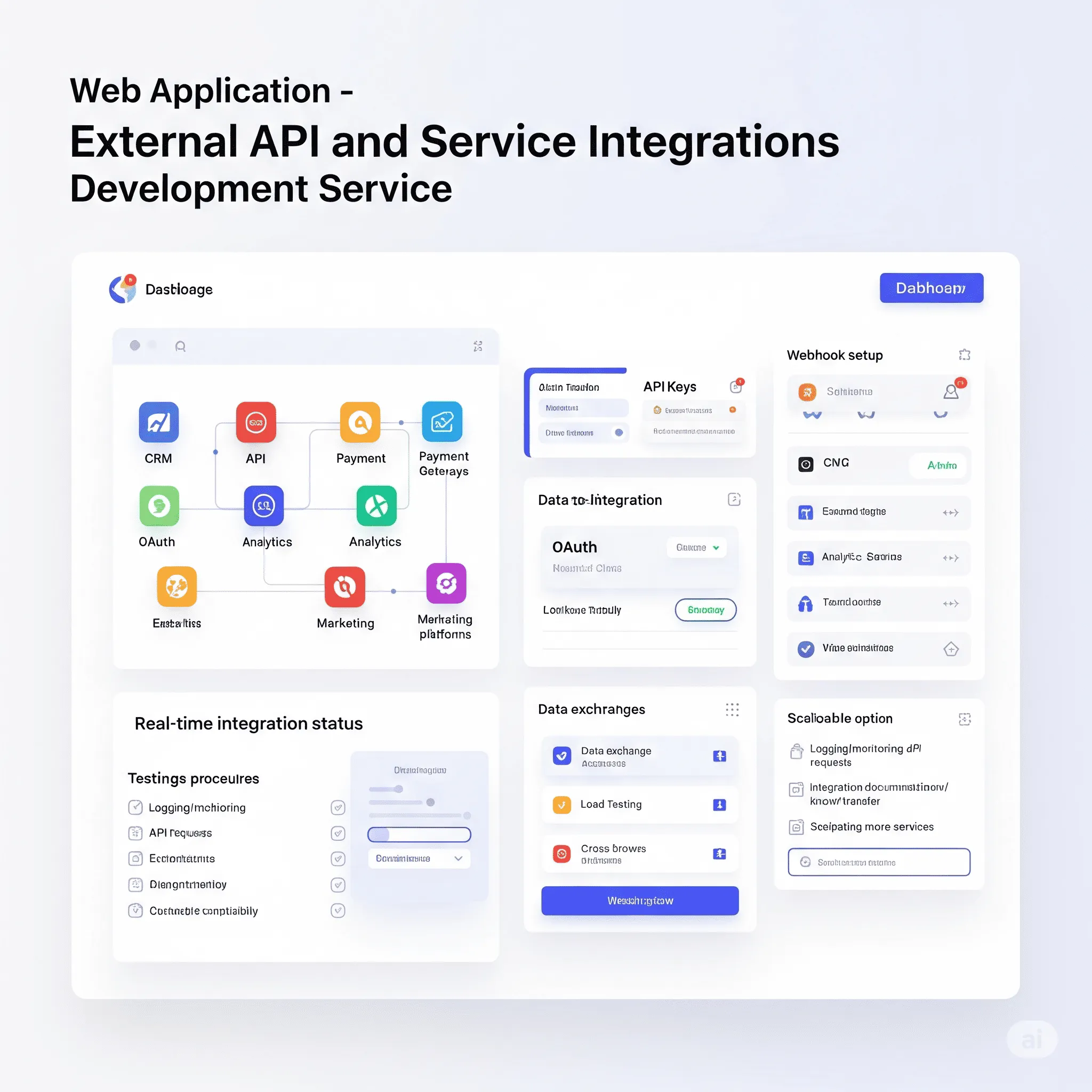 desktop preview of external API call speed and responsiveness in the integration module
