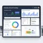 desktop preview of analytics module showing real-time event dashboard with user actions
