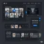 desktop preview of media carousel with intuitive navigation and thumbnail preview