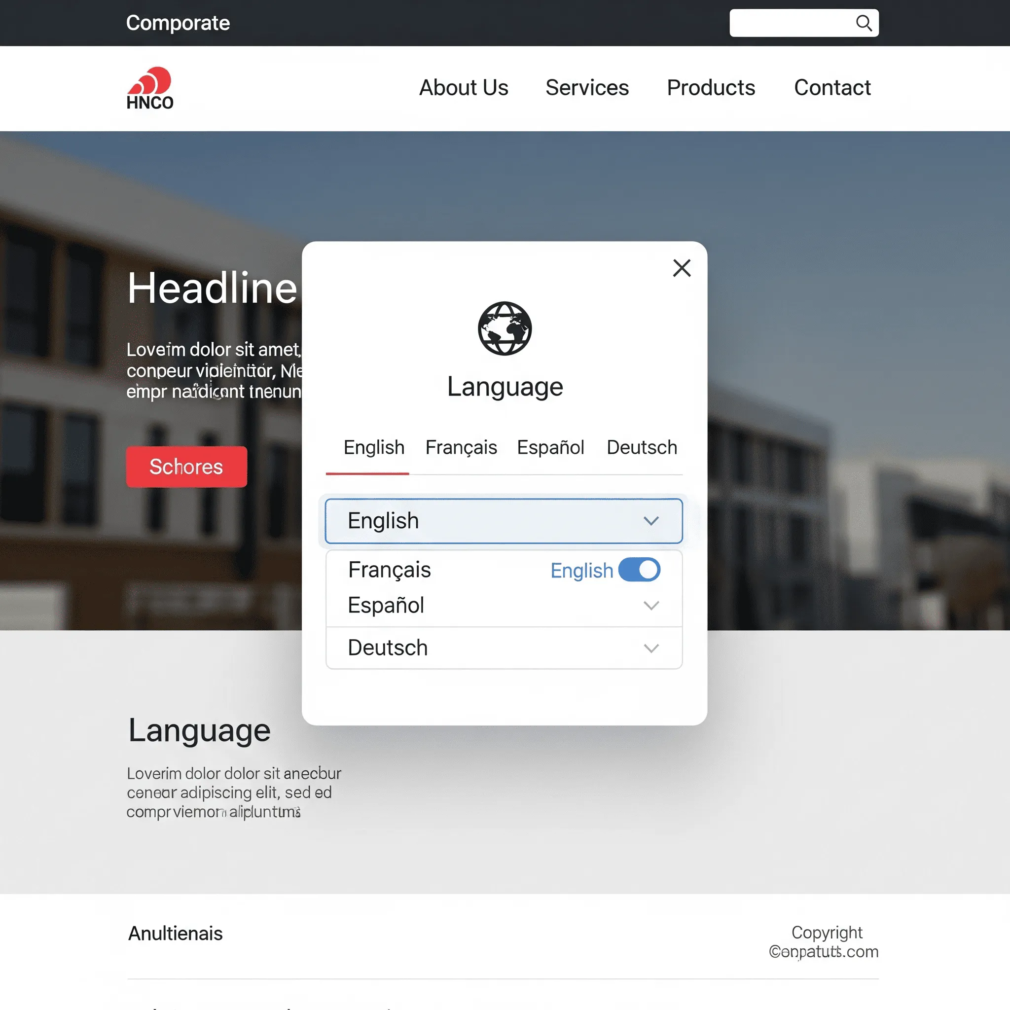 desktop view showing SEO-optimized URL structure for multiple language versions
