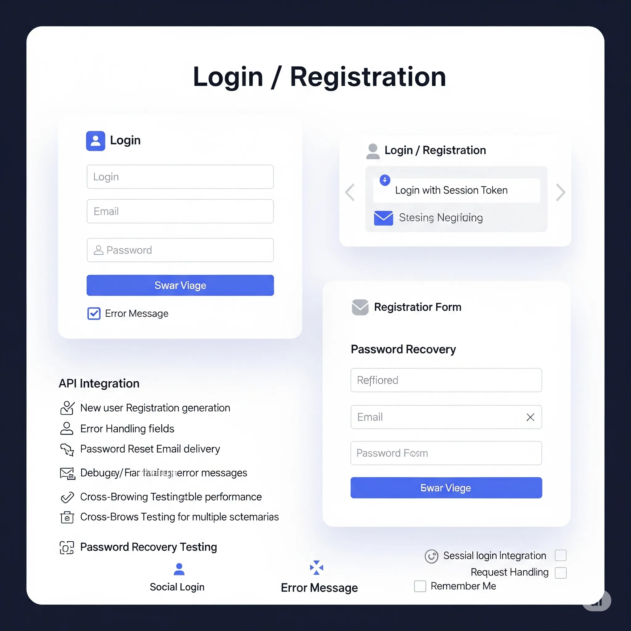 desktop version of password recovery form with email input and success feedback message