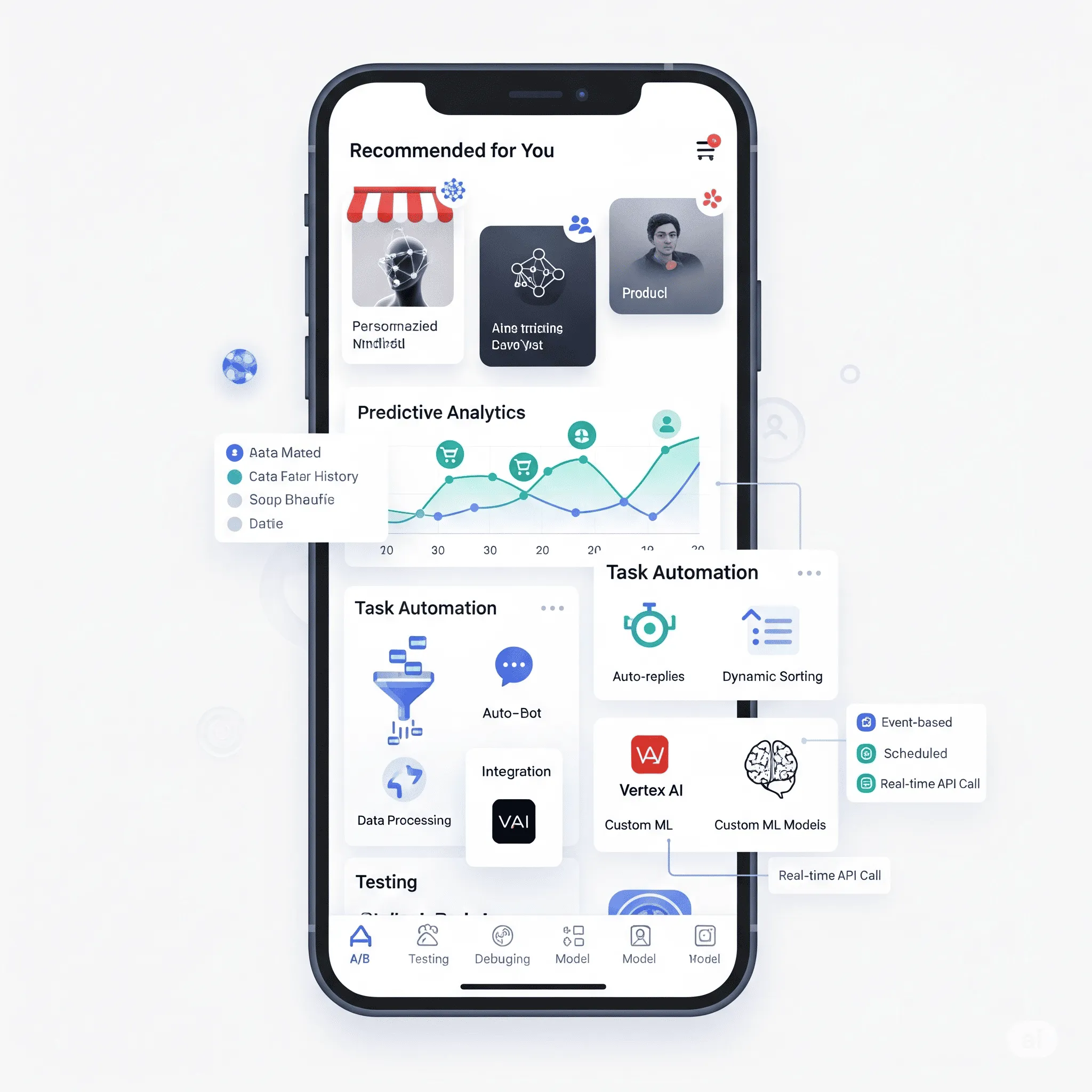 mobile preview of auto-generated personalized banner using AI-driven behavior segmentation