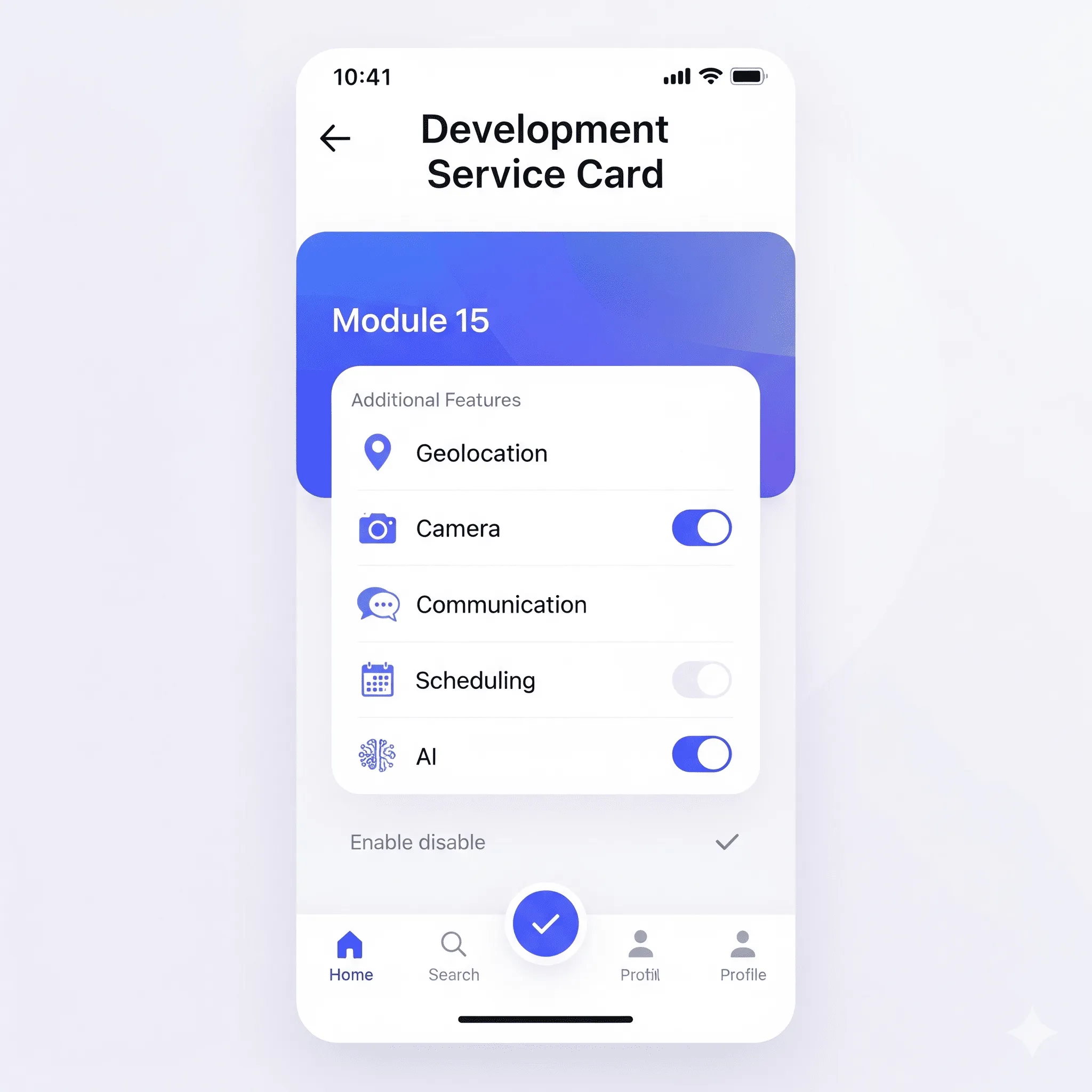 mobile screen demonstrating AI-generated text responses and prompts