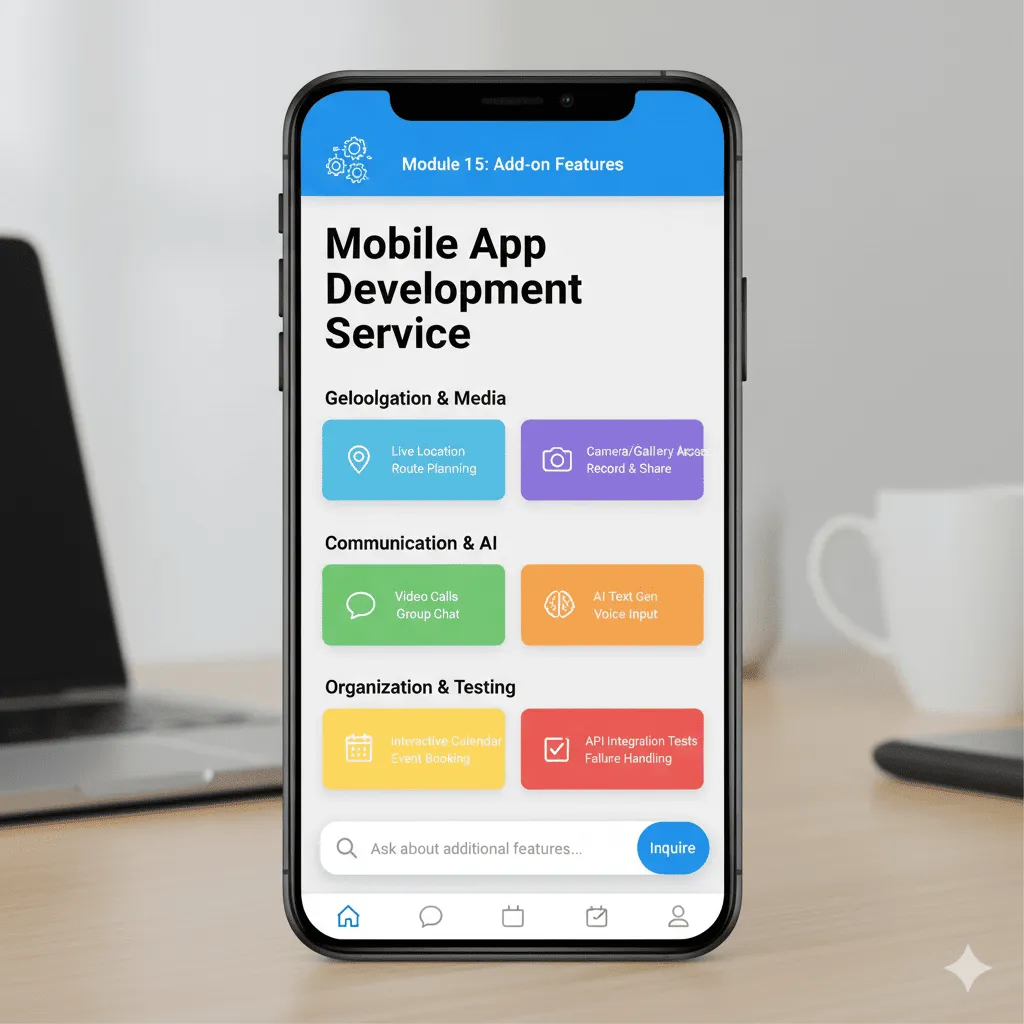 mobile interface showing camera access with image capture and gallery upload options