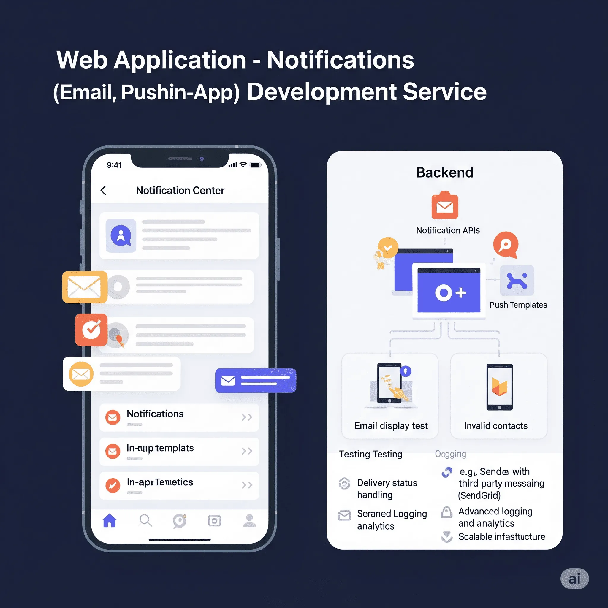 mobile email notification preview showing clean design and fast-loading layout