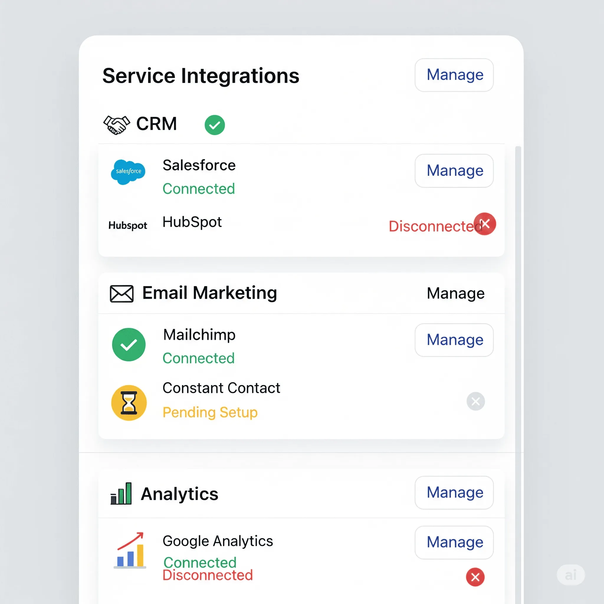 mobile preview of email subscription popup linked with automated mailing list