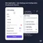 mobile preview of successful profile update with confirmation message and animated feedback
