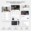 mobile preview of services page including quick quote request form and smooth UX elements